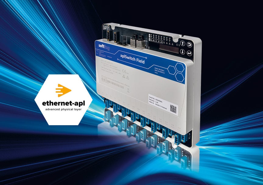 Softing Industrial presents Ethernet-APL Field Switch at ACHEMA 2024